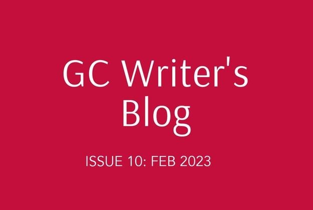 Writer's Blog: Issue 10 Writer's Blog: Issue 10